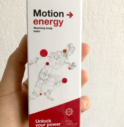 Packaging with Motion Energy lip balm, photo from Anna's review