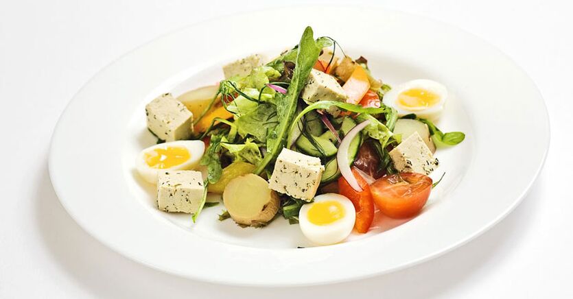 Balanced diet for neck joint disease